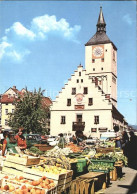 72922128 Deggendorf Donau Rathaus Und Markt Deggendorf - Deggendorf