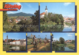 72922118 Koetzting Reiter In Tracht Teilansicht Bad Koetzting - Altri & Non Classificati