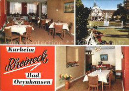 72922113 Bad Oeynhausen Kurheim Rheineck Bad Oeynhausen - Bad Oeynhausen