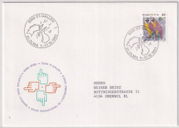 Sonderstempel 1993 OLMA ST. GALLEN Illustrierter Beleg - Postmark Collection