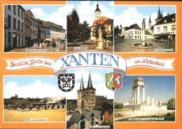 72921473 Xanten Kurfuerstenstrasse Markt Norbertbrunnen Roem Amphitheater Dom Mu - Xanten