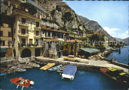 72921418 Limone Sul Garda Boote Restaurant Hotel Am See Firenze - Sonstige & Ohne Zuordnung