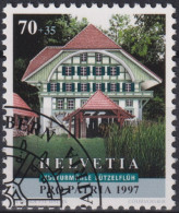 1997 Pro Patria, Kulturmühle Lützelflüh, ⵙ Zum:CH B256, Mi:CH 1612, Yt:CH 1540, - Used Stamps