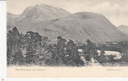 G98.  Valentines Postcard.  Ben Nevis From Near Banavie. - Inverness-shire