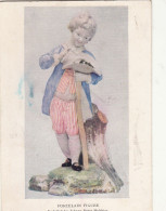 G76. Vintage Postcard.German Porcelain Figure. Modelled By Johann Peter Melchior - Musées