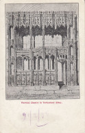 G64.  Vintage Postcard. Warwick Chantry In Tewkesbury Abbey. - Other & Unclassified