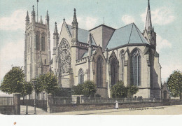 G03. Vintage Postcard.  Leamington Church - Sonstige & Ohne Zuordnung