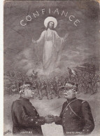 G36. Vintage French Postcard.  WWI French Generals Joffre And Castelnau - Weltkrieg 1914-18