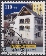 1997 Pro Patria, Casa Patriziale Russo, ⵙ Zum:CH B258, Mi:CH 1614, Yt:CH 1542, - Used Stamps