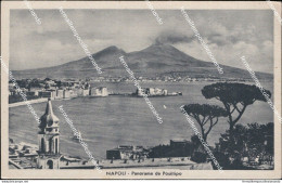 At158 Cartolina Napoli Citta' Panorama Da Posillipo - Napoli (Napels)