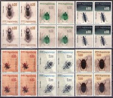 Yugoslavia 1966 - Fauna, Insects - Mi 1158-1163 - MNH**VF - Neufs