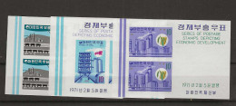 1971 MNH South Korea Mi Block 323-25 Postfris** - Korea, South