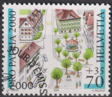 2000 Pro Patria, Näfels, ⵙ Zum:CH B268, Mi:CH 1716, Yt:CH 1639, - Used Stamps