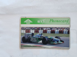 United Kingdom-(BTG-377)-Formula One-(1)-Michael-(496)(5units)(428L07692)(tirage-1.000)-price Cataloge--10.00£-mint - BT Emissioni Generali