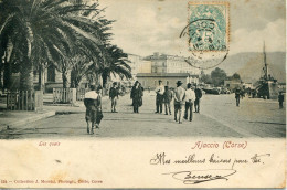 -2A - CORSE   - AJACCIO -  Les. Quais        Collection  J.Moretti,Corte.  N° 124 - Ajaccio