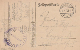 Feldpostkarte - Festungslazarett I Warschau - 1917 (69311) - Storia Postale