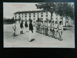 ARTILLERIE FRANCAISE                  ARTILLERIE DE CAMPAGNE          AU QUARTIER   MANOEUVRE DU REVOLVER - Regimientos