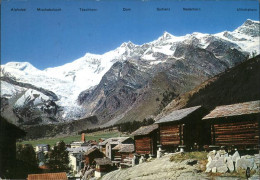 11337333 Saas-Fee Alpen Panorama Saas Fee - Andere & Zonder Classificatie