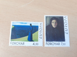 TIMBRES   FEROE    ANNEE  1996     N  294  /  295    COTE  6,50  EUROS   NEUFS  LUXE** - Féroé (Iles)