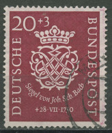 Bund 1950 Bachsiegel 122 Gestempelt - Gebraucht