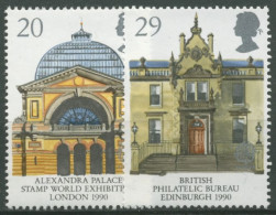 Großbritannien 1990 Europa CEPT Postalische Einrichtungen 1261/62 Postfrisch - Ungebraucht