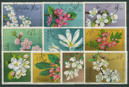 Polen 1971 Baumblüten 2132/41 Gestempelt - Used Stamps