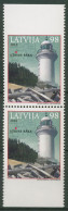 Lettland 2010 Bauwerke Leuchtturm Hasau 794 Do/Du Paar Postfrisch - Latvia