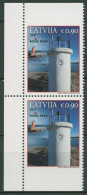 Lettland 2017 Bauwerke Leuchtturm Roja 1022 Do/Du Paar Postfrisch - Lettonie