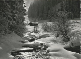 11337279 Adelboden Verschneiter Bergbach Adelboden - Sonstige & Ohne Zuordnung