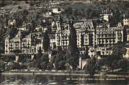 11337259 Montreux VD Grand Hotel Et Hotel Des Alpes Montreux - Sonstige & Ohne Zuordnung