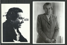 Gabriela Mistral Nobel Price In Literature, 2 Post Cards, Printed In USA, Unused - Donne Celebri