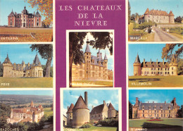 58-CHATEAUX DE LA NIEVRE-N°3826-B/0251 - Sonstige & Ohne Zuordnung