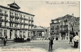 Heyst-sur-Mer Place De La Gare  Circulée En 1904 - Heist