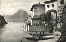 11337152 Gandria Lago Di Lugano Motivo Del Pittore Serafino Giambonini Gandria - Andere & Zonder Classificatie