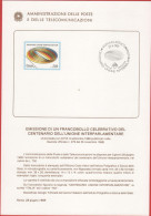 ITALIA - ITALIE - ITALY - 1989 - Centenario Dell'unione Interparlamentare - Senza Francobollo - Bollettino 14/89 Amminis - FDC