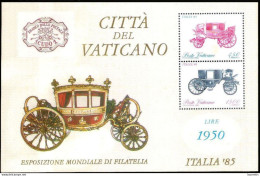 628  Coaches - Voitures - Vatican Yv B 8 - MNH - 1,50 (5) - Voitures