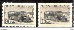 3174  Buses - Finland Yv 315-16 - Hinged - Lightly Toned Gum - 1,15 .(5) - Bussen