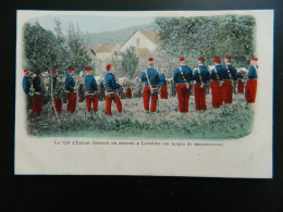 LE 152 E D'EPINAL DONNANT UN CONCERT A LAVELINE     ( EN TEMPS DE MANOEUVRES ) - Regiments