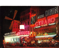 75-PARIS LE MOULIN ROUGE-N°3830-C/0303 - Sonstige & Ohne Zuordnung