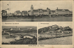 11331407 Koblenz AG Rheinbruecke Schloss Festung Ehrenbreitstein Rhein Bruecke K - Sonstige & Ohne Zuordnung