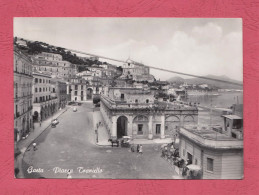 Gaeta, Piazza Traniello- Standard Size, Divided Back, Ed. Cine Pignatiello. Cancelled Ad Mailed To Taranto On 1960. - Otros & Sin Clasificación