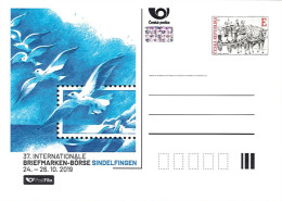 CDV A P 234 Czech Republic Sindelfingen Stamp Fair 2019 Coach - Cartes Postales