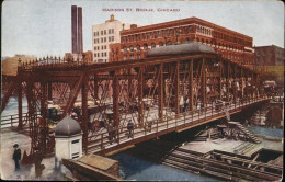 11328839 Chicago_Illinois Madison St. Bridge - Andere & Zonder Classificatie