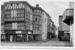 Agen Vieilles Maisons Rue Garonne Tabac Journaux - Agen