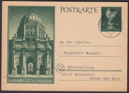 3.Reich Ganzsache 1944 Sonderpostkarte Goldschmiedekunst P297 Gest.   (24434 - Postcards