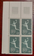 France 1970  Bloc De 4 Timbres  N** YT N° 1629 Championnat Du Monde De Handball - Neufs