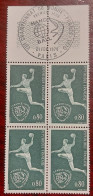 France 1970  Bloc De 4 Timbres  N** YT N° 1629 Championnat Du Monde De Handball - Nuevos