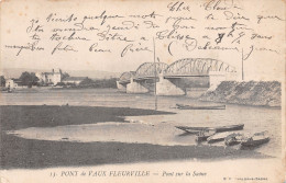 71-PONT DE VAUX FLEURVILLE-N°T2565-H/0179 - Sonstige & Ohne Zuordnung