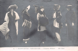 75-FOLKLORE SILHOUETTES PARISIENNES-N°T2566-E/0157 - Other & Unclassified