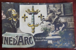 Carte Photo Monument Jeanne D'Arc - - Historia